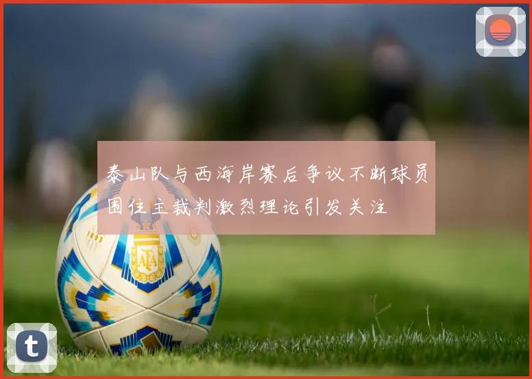 泰山队与西海岸赛后争议不断球员围住主裁判激烈理论引发关注